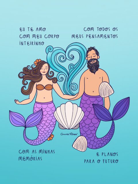 Há mar. Amar ♥️